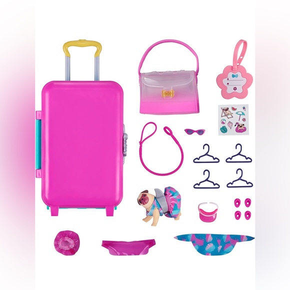 🌺 Real Littles S5 Cutie Carries Pet Roller Case & Bag Pk ✨NEW IN BOX - Picture 3 of 4